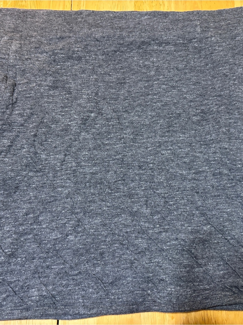 LOFT Lou & Grey Heathered Dark Gray Mini Skirt